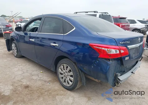 2017 Nissan Sentra S из США, поврежденный, VIN 3N1AB7AP3HY382192